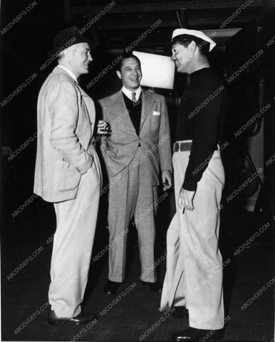 great candid photo director Eric Fleming Clark Gable producer Sam Zimbalist 1910-08