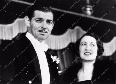 candid photo Clark Gable and second wife 1910-33