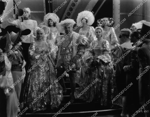 cast members at costume party in dirigible film Madam Satan 1913-07