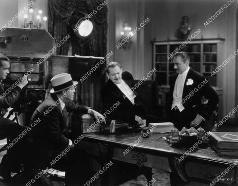 director Jack Conway Lionel Barrymore John Barrymore movie camera on set film Arsene Lupin 1915-32