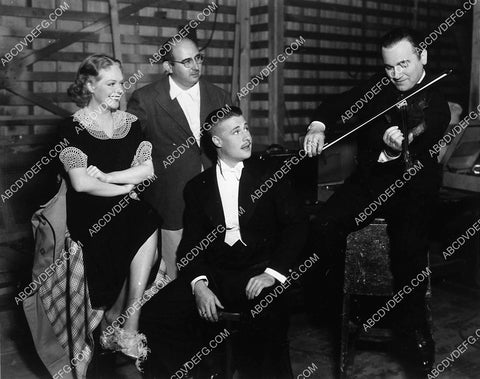 candid Don Ameche Alice Faye Norman Taurog on set 1921-06