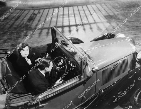 Wendy Hiller in 1938 convertible Chrysler automobile 1940-24