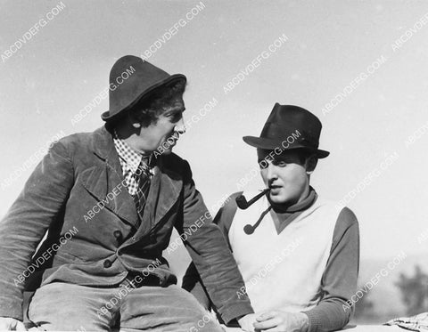 candid Chico Marx on location film At the Circus 1956-15