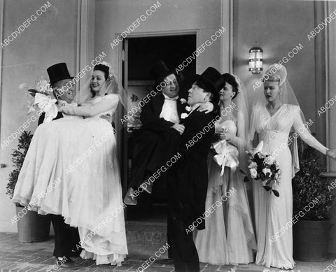 3 Stooge Moe Larry Curly and their brides short film 1956-26