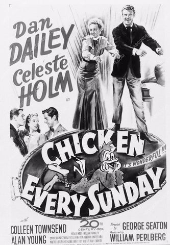 Celeste Holm Dan Dailey add slick Chicken Every Sunday 1970-02