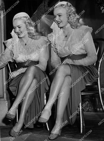 seeing double Betty Grable June Haver film The Dolly Sisters 1979-35