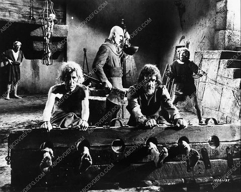 Boris Karloff cracking the whip film Tower of London 1987-11