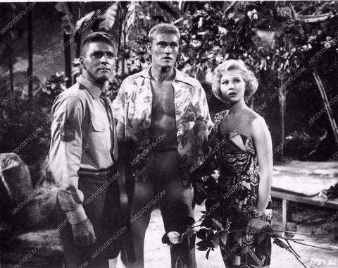 Burt Lancaster Chuck Connors Virginia Mayo film South Sea Woman 1990-16