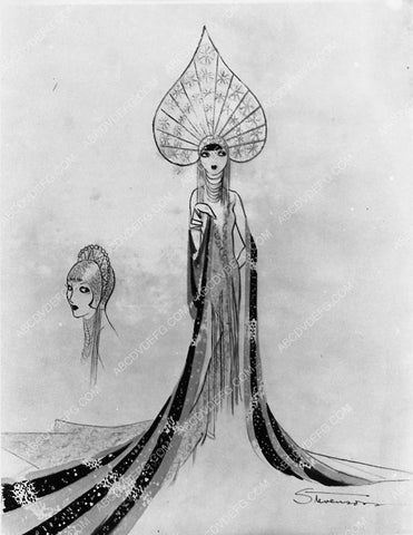 unknown costume wardrobe sketch 2001-11