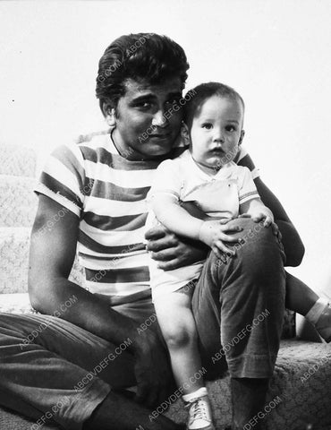 MichaelLandon at home w his son 2053-11