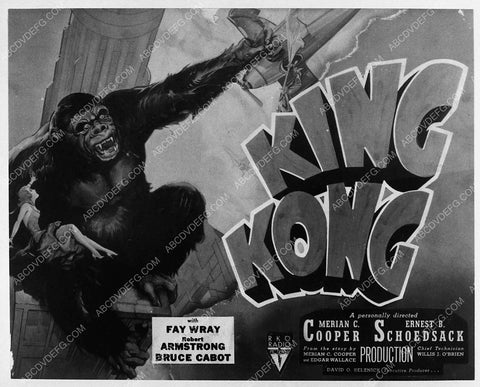 ad slick Fay Wray horror film King Kong 2053-29