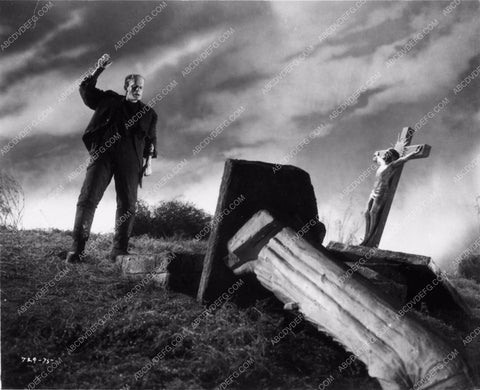 Boris Karloff horror film The Bride of Frankenstein 2069-19