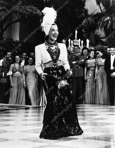 Carmen Miranda dancing away film That Night in Rio 2093b-33