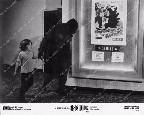 ad slick John Landis movie Schlock 2105-17
