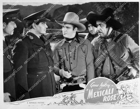ad slick Gene Autry film Mexicali Rose 2120-04