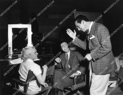 candid Alice Faye Ray Walker Ben Lyon on set 2122-13