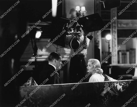 Herbert Marshall Constance Bennett behind the scenes film Outcast Lady 2132-15