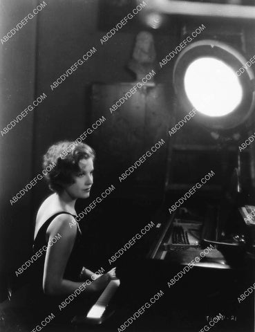 Lili Damita behind the scenes (MGM French version) film Let Us Be Gay 2132-25