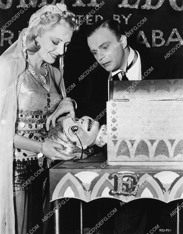 Charlie McCarthy volunteers to magic act and get cut in half by Edgar Bergen 2132-26