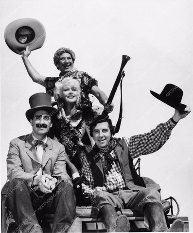 The Marx Brothers Groucho Harpo Chico June MacCloy film Go West 2137-25