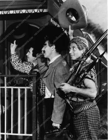 The Marx Brothers Groucho Harpo Chico film Go West 2137-27