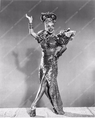 Carmen Miranda full length fashion portrait 2137-28