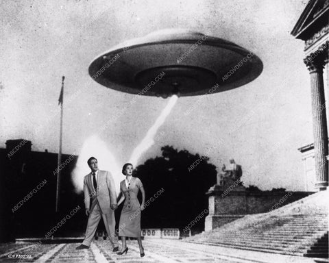 Joan Taylor Hugh Marlowe classic sci-fi film Earth vs. the Flying Saucers 2158-30