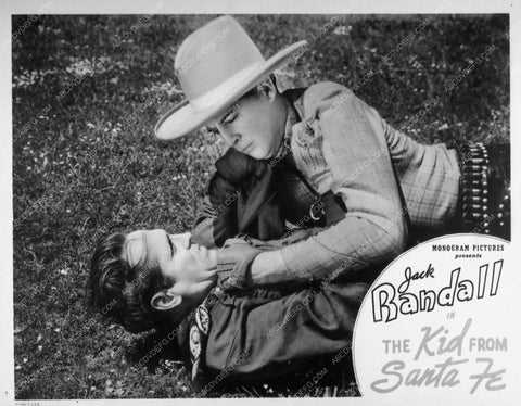 Jack Randall western film The Kid from Santa Fe 2158-33