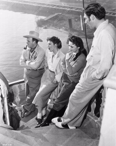 behind the scenes Ava Gardner Kathryn Grayson Howard Keel Showboat 2177-11