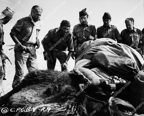 Richard Burton Curd Jurgens Christopher Lee film Bitter Victory 2195-24