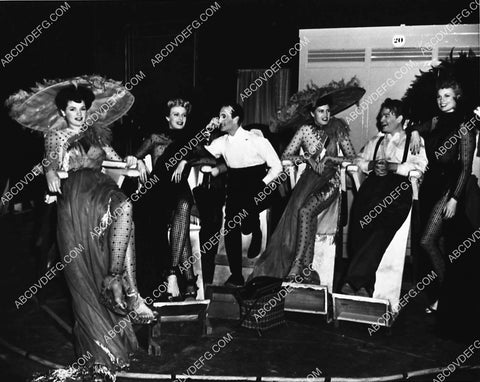 Basil Rathbone Red Skelton Helen O'Hara Bunny Waters Dorothy Ford Mildred Riley in wardrobe chairs 2196-32