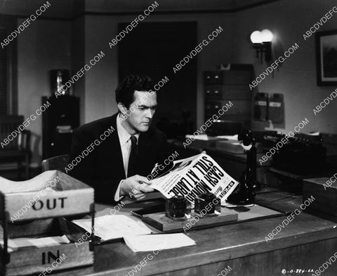 Kirk Allyn sees the shocking headlines film Little Miss Broadway 2197-09