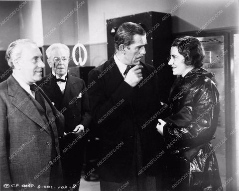 Boris Karloff and cast sci-fi film The Devil Commands 2216-09