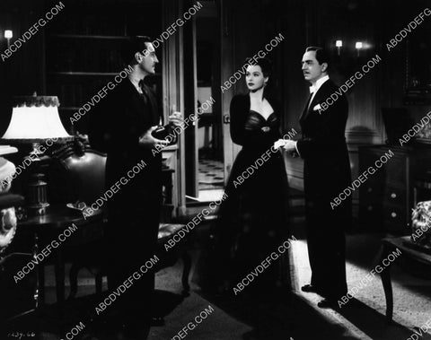Basil Rathbone Hedy Lamarr William Powell film Crossroads 2223-15
