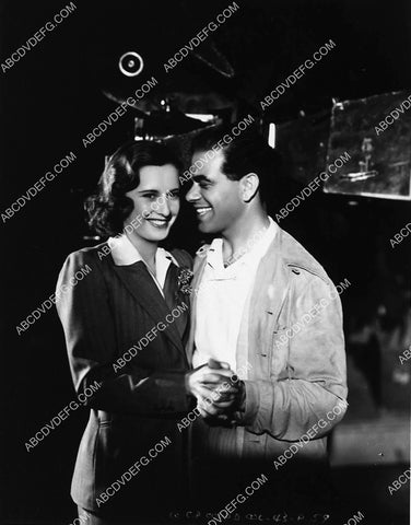 Barbara Stanwyck Frank Capra on set 2237-05