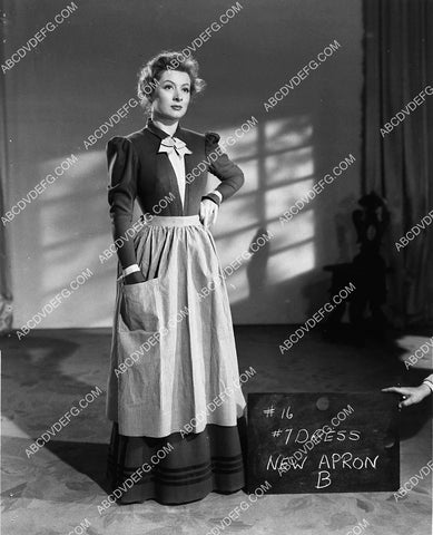 Greer Garson wardrobe slate shots film Madame Curie 2254-12