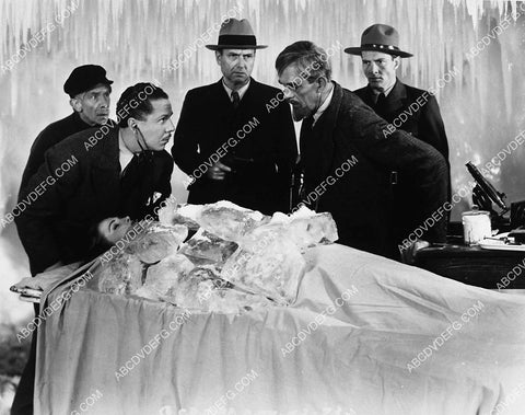 Boris Karloff Roger Pryor Jo Ann Sayers film The Man with Nine Lives 2256-35