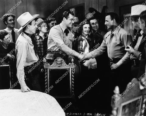 Charles Starrett Iris Meredith Sons of the Pioneers film Two Fisted Rangers 2275-06