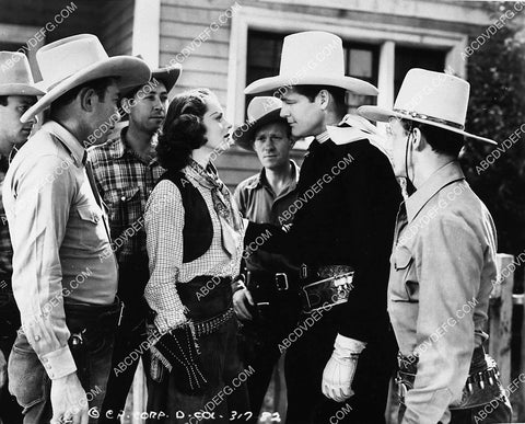 Charles Starrett Lorna Gray The Sons of the Pioneers film The Stranger from Texas 2308-04