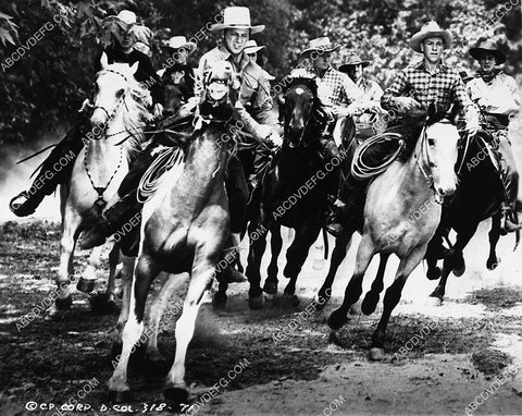 Charles Starrett The Sons of the Pioneers film Riders of Black River 2308-06