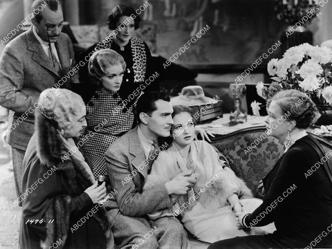 Guy Standing Fredric March Evelyn Venable and cast film Death Takes a Holiday 2309-16