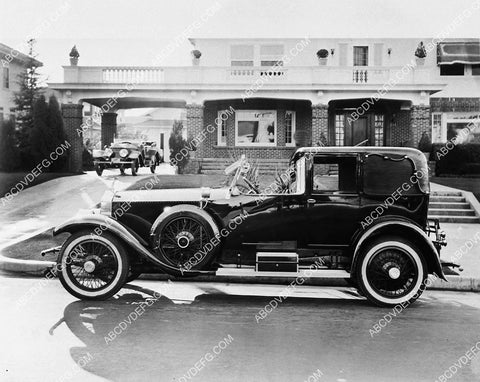 Jackie Coogan's 1924 Rolls Royce automobile in front of his house 2326-07