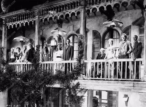Gregory Peck Jennifer Jones entire cast shot Duel in the Sun 2328-11