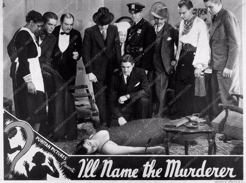 ad slick I'll Name the Murderer 2347-10