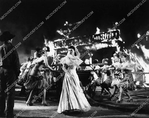 Judy Garland and the girls fight the fire film The Harvey Girls 2351-32
