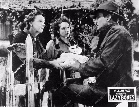 Buck Jones Madge Bellamy ? Silent film Lazybones 2539-36