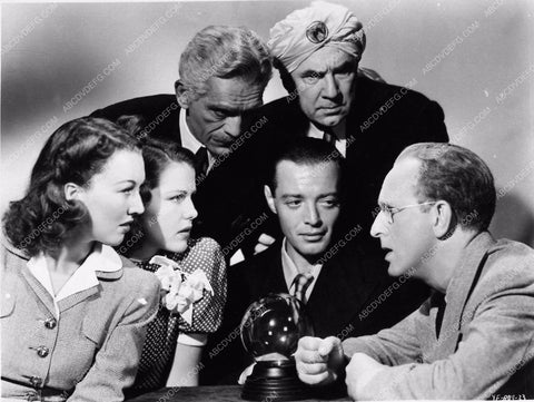 Kay Kyser Peter Lorre Boris Karloff Bela Lugosi 8x10 photo You'll Find Out 2706-10
