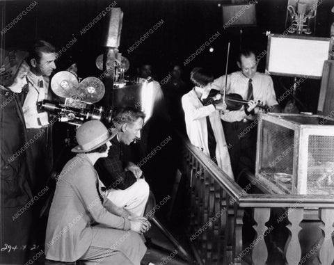 Tod Browning directing 1927 The Show behind the scenes candid 2706-16