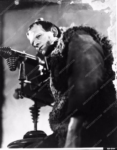 candid unpublished Boris Karloff Son of Frankenstein 2706-31