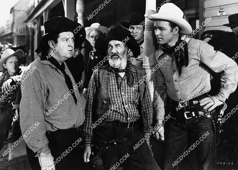 Smiley Burnett Gabby Hayes Roy Rogers film Heart of the Golden West 2713-30